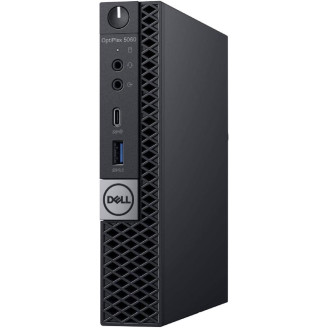 DELL OptiPlex 5060 Mini PC használt számítógép, Intel Core i5-8500T 2,10-3,50 GHz, 16 GB DDR4, 512 GB SSD