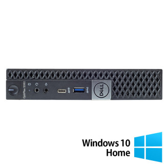 Mini PC DELL OptiPlex 5060 reconditionné , Intel Core i5-8500T 2,10-3,50 GHz, 16 Go DDR4, 512 Go SSD + Windows 10 Home