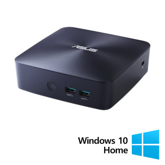 Asus Vivo UN68U Mini PC Refurbished Computer, Intel Core i5-8250U 1.60 - 3.40, 8GB DDR4, 128GB SSD + Windows 10 Home