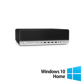 Kompjuter Irranġat HP ProDesk 800 G3 SFF , Intel Core i5-7500 3.40 - 3.80GHz, 16GB DDR4, 500GB SSD + 1TB HDD , DVD-ROM + Windows 10 Home