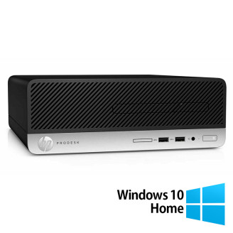 HP ProDesk 400 G4 SFF Refurbished Computer, Intel Core i5-7500 3.40GHz, 8GB DDR4, 256GB SSD + Windows 10 Home