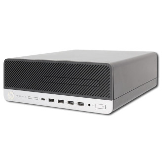 HP ProDesk 600 G3 SFF Refurbished Computer, Intel Core i5-6500 3.20GHz, 8GB DDR4, 256GB SSD + Windows 10 Home