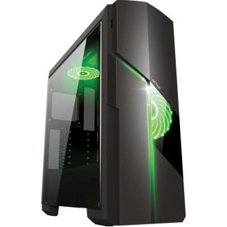 Carcasa Noua Serioux Makenna Black, Middle Tower, ATX, 450x185x480mm