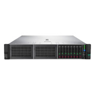 Odnowiony serwer HP ProLiant DL380 G10, 2 procesory Intel Xeon Gold 6262 24-rdzeniowe 1,9–3,6 GHz, 32 GB pamięci DDR4, 2 HDD 1,8 TB SAS/10 kB, RAID HP P408i-a SR, 8 gigabitów, iLO 5 Advanced, 2 źródła 500 W HS