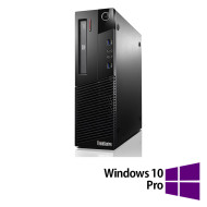 Lenovo Thinkcentre M93 SFF Refurbished Computer, Intel Core i5-4570 3.20, 8GB DDR3, 256GB SSD + Windows 10 Pro