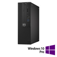 DELL OptiPlex 3050 SFF Ремонтиран компютър, Intel Core i5-7500 3.40GHz, 8GB DDR4, 256GB SSD + Windows 10 Pro