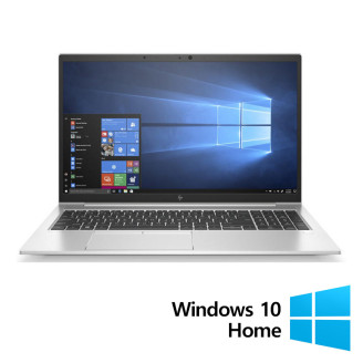 HP EliteBook 850 G7 renoveeritud sülearvuti, Intel Core i5-10310U 1,70–4,40 GHz, 8 GB DDR4, 256 GB SSD , 15,6-tolline Full HD, veebikaamera + Windows 10 Home