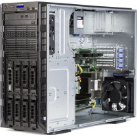 Server Dell PowerEdge T330 Torri Irranġat , 1 x Intel Quad Core Xeon E3-1220 V6 3.00 - 3.50GHz, 32GB DDR4 ECC Unbuffered, 2 x SSD 500GB 870EVO + 2 x HDD 6TB SAS/7.2k, CD-ROM RAID SATA ,30 /SAS, RAID 0,1,5,10,50, iDrac8 Bażiku, 2 X PSU 495W