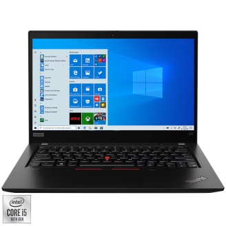 Lenovo X13 G1 Naudotas nešiojamas kompiuteris, i5 10310U 1,70–4,40 GHz, 16 GB DDR4, 512 GB SSD , 13,3 colio FHD, internetinė kamera