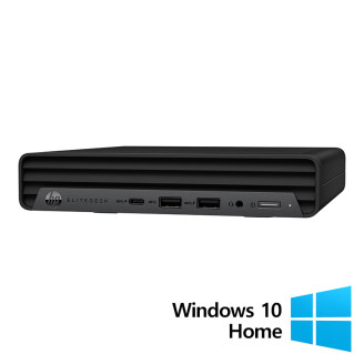 HP EliteDesk 800 G6 Mini PC Refurbished Computer, Intel Core i5-10500T 2.30 - 3.80GHz, 8GB DDR4, 256GB SSD + Windows 10 Home