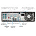 HP RP5810 SFF Brugt POS-system, Intel Core i5-4570S 2.90GHz, 8GB DDR3, 128GB SSD , 4 x seriel port, 1 x 24 volt USB, 3 x 12 volt USB + detailskærme 14 tommer HP L7014t inch touchscreen + 24 volt + POS printer Nixdorf TH 230+