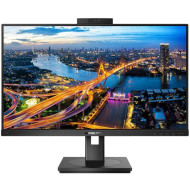 W LED IPS Philips 242B1H  Used Monitor 23.8" FHD 75Hz 4ms HDMI DisplayPort USB Webcam Pivot