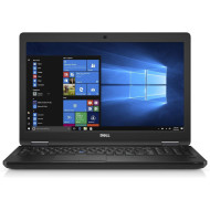 Dell Precision 3520 Laptop Użat , Intel Core i5-6440HQ 2.60 - 3.50GHz, 8GB DDR4, 512GB SSD , 15.6 Pulzier Full HD, Ebda Webcam, Grad A-