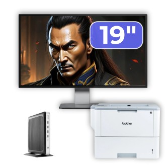 HP T630 Thin Client PC Package, AMD GX-420GI, 8GB RAM, 128GB SSD, 19 HP T630 Thin Client PC Package, AMD GX-420GI, 8GB RAM, 128GB SSD, 19