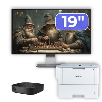 Πακέτο μεταχειρισμένου υπολογιστή HP T430 Thin Client, Intel Celeron N4000, 2GB RAM, Οθόνη 19