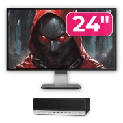 Pachet Calculator Second Hand HP ProDesk 800 G3 SFF, Intel Core i5-7500, 16GB RAM