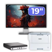 Πακέτο Υπολογιστή HP EliteDesk 800 G3 Mini PC, Intel i5, 16GB RAM, 512GB SSD