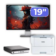 HP EliteDesk 800 G3 Mini PC Package, Intel i7, 8GB RAM, 256GB SSD