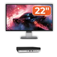 Pachet Calculator Second Hand HP ProDesk 600 G5 Mini, Intel Core i5-8500T, 8GB RAM, 256GB SSD