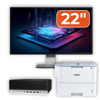 HP ProDesk 600 G3 SFF - Pachet Calculator Second Hand Optimizare eficientă pentru biroul tău cu HP ProDesk 600 G3 SFF