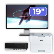 Pachet Calculator HP ProDesk 600 G3 SFF, Intel Core i3-6100, 8GB RAM, 256GB SSD