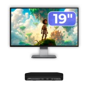 Πακέτο Υπολογιστή HP ProDesk 400 G6 Mini, Intel i5-10500T, 8GB RAM, 256GB SSD
