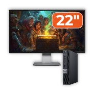 Πακέτο Υπολογιστή DELL OptiPlex 5060 Mini PC, i5-8500T, 8GB DDR4, 256GB SSD, Οθόνη 22