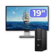 Pachet Calculator DELL OptiPlex 5080 SFF, i5-10500, 8GB RAM, 256GB SSD, Monitor 19