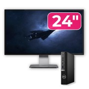 Pachet Calculator DELL OptiPlex 7080 Mini PC, Intel Core i5-10500T, 24