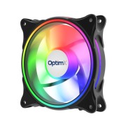 Set Nou 2 Ventilatoare OptimX FAN Pro ARGB, 120x120mm, 41.8 CFM