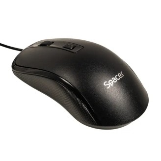 Kit tastatură wired Spacer SPOK-WD-02 USB cu mouse Negru Kit tastatură wired Spacer SPOK-WD-02 USB cu mouse Negru