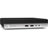 Calculator Refurbished HP ProDesk 400 G5 Mini PC, Intel Core i5-8500T, 8GB RAM, 256GB SSD