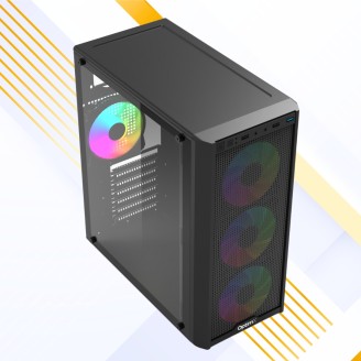 OptimX Prime 3 – Carcasă ATX cu Sticlă Temperată și Ventilatoare RGB OptimX Prime 3 – Carcasă ATX cu Sticlă Temperată și Ventilatoare RGB