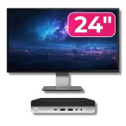 Υπολογιστής Δεύτερης Χειρός HP ProDesk 400 G5 Mini PC, Intel Core i5, 8GB, SSD 256GB