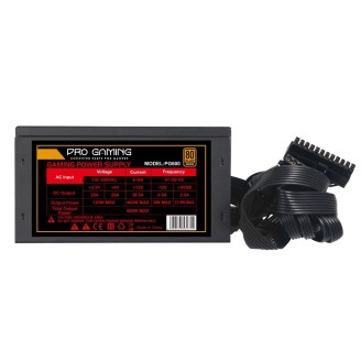 Sursa Noua Pro Gaming D-600, 600W, 80 Plus Bronze, Ventilator 120mm