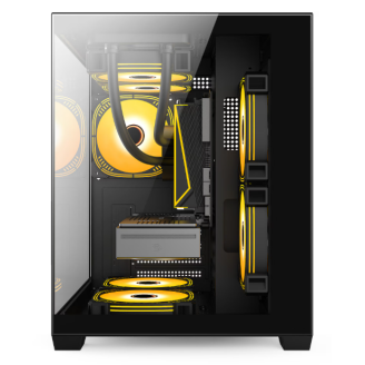 Sistem PC Gaming OptimX Ambra X, Intel Core i5-9500T, 16GB RAM, RX 580