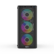 Sistem PC Gaming OptimX Prime, AMD Ryzen 5, 16GB RAM, 512GB SSD