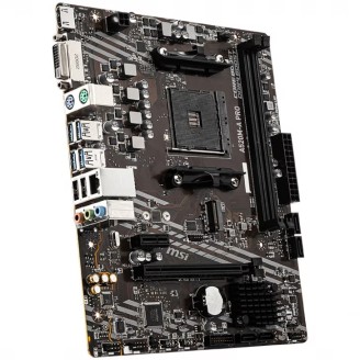 MSI A520M-A PRO Placa de bază AM4 m-ATX 64GB DDR4 MSI A520M-A PRO Placa de bază AM4 m-ATX 64GB DDR4
