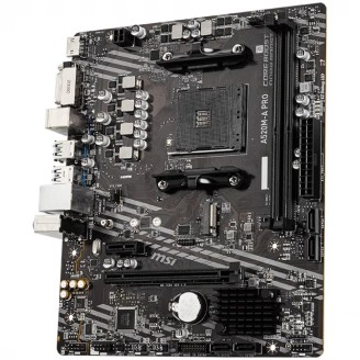 MSI A520M-A PRO Placa de bază AM4 m-ATX 64GB DDR4 MSI A520M-A PRO Placa de bază AM4 m-ATX 64GB DDR4