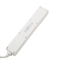 Alargador Spacer PP-5-18 con 5 enchufes Schuko, 1.8m, 16A, blanco Alargador Spacer PP-5-18 con 5 enchufes Schuko, 1.8m, 16A, blanco