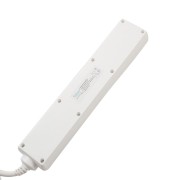 Prelungitor Spacer PP-5-30, 5 prize Schuko, cablu 3m, 16A, alb Prelungitor Spacer PP-5-30, 5 prize Schuko, cablu 3m, 16A, alb