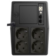 UPS Spacer Line Interactive 1000VA/600W cu management LCD și 4 x socket Schuko