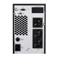 UPS Spacer Online 1000VA/900W - Sinusoidă Pură, LCD, 3 Schuko