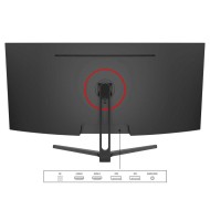 Monitor LED Office Pro Curbat 34 inch OptimX MT34J-1 Ultra Wide 2K