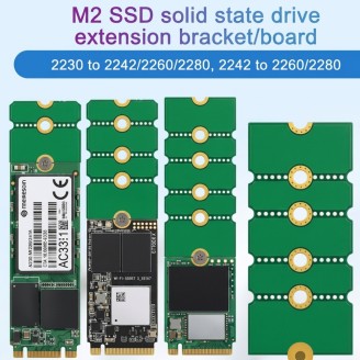 Adaptor M2 NVME SSD - Compatibilitate 2242, 2230, 2260, 2280