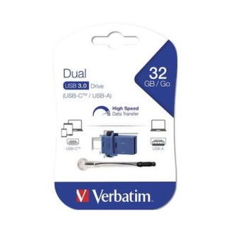 Memorie USB VERBATIM StoreNGo DUAL 32GB Tip-A / USB-C Memorie USB VERBATIM StoreNGo DUAL 32GB Tip-A / USB-C