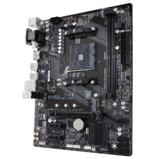 Gigabyte GA-A320M-S2H - Placă de bază mATX cu Ryzen 3 3200G