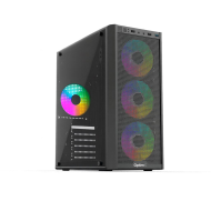 Sistem Desktop PC Gaming OptimX Prime Vortex, Intel i7 9700F, 16GB RAM