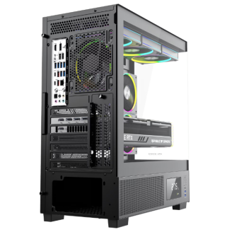 OptimX KIAN Dominion - Desktop PC Gaming cu Intel i7, 16GB RAM, 480GB SSD