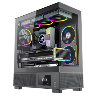 PC Gaming OptimX KIAN Eclipse - Intel Core i5, 16GB RAM, 480GB SSD Experiență de gaming redefinită cu OptimX KIAN Eclipse